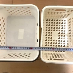 【お話し中】百均プラスチックかごの画像