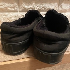 シンプル✨裏地ファー✨モカシン✨ローファー✨の画像