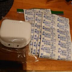 マウスピースケース【未使用】＋洗浄薬（24錠分）