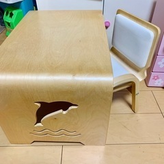 Mamencgi キッズデスク　子供　机　椅子　セット
