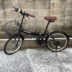 【受渡予定者決定】折りたたみ自転車