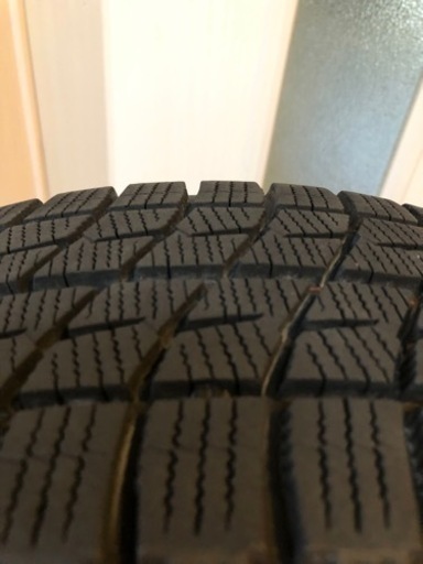 【値下げ♡美品】ブリヂストンスタッドレスタイヤホイール付き4本セット　軽自動車用155/65R13