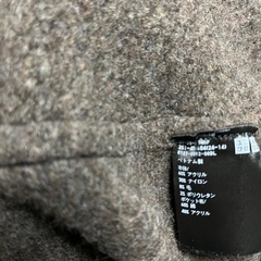 スフレヤーン　カーディガン　ユニクロの画像