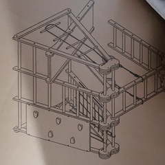 子供用ジャングルジム　組み立て
