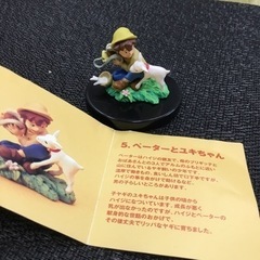 アルプスの少女ハイジ値下げ全5種フィギュアの画像