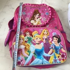 プリンセスリュック　カバンの画像