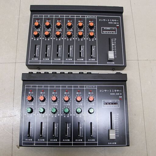 コンサートミキサー KAM-20 2個 大正琴10口結合器 KAM-11 2個 大正琴10入力結合器 KAM-10 ２個 BOSS D