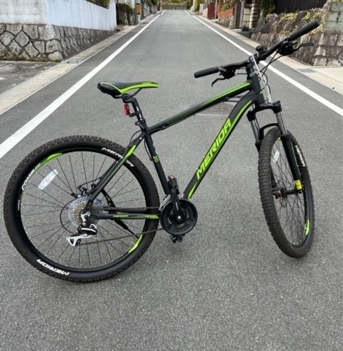 MERIDA マウンテンバイク(専用空気入れ、バイシクルハンガー、チェーンロック込)