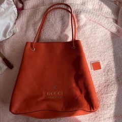 GUCCI バック　オレンジ　の画像