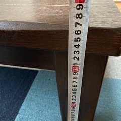 受け渡し者決定❗️無料ローテーブル　4人サイズ　こたつ　机の画像