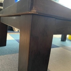 受け渡し者決定❗️無料ローテーブル　4人サイズ　こたつ　机の画像