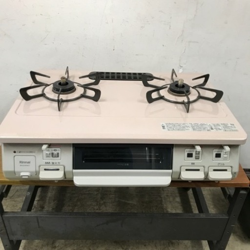 取引場所　南観音　ロ2301-529 Rinnai ガステーブル　2020年製　LPガス用　RKGC654E7L 右強火