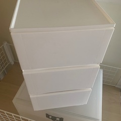 収納引き出し2個セットの画像
