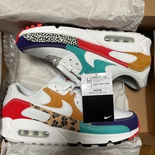 新品 Nike Air Max 90 アニマルパッチワーク メンズ27