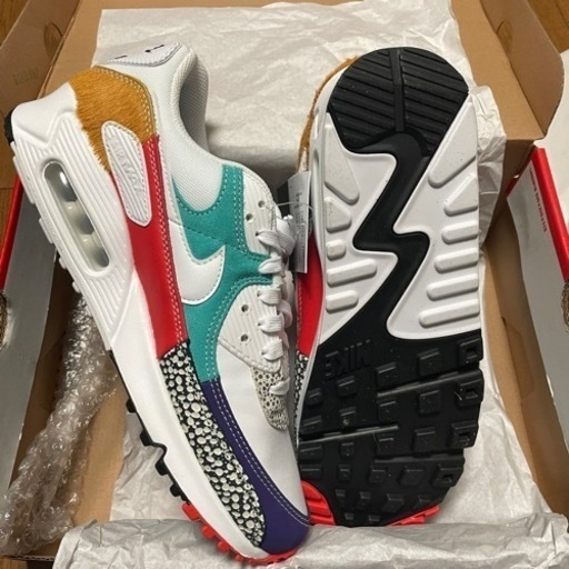 新品 Nike Air Max 90 アニマルパッチワーク メンズ27