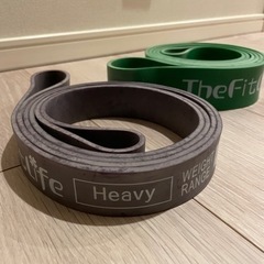 TheFitLifeトレーニングチューブ2本