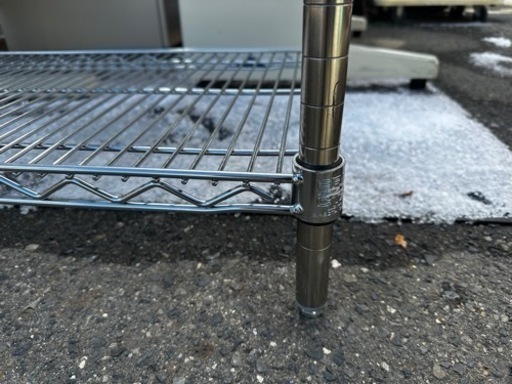 ERECTA エレクター　スチールラック　メタルラック　業務用　棚　1200×450 4段　中古