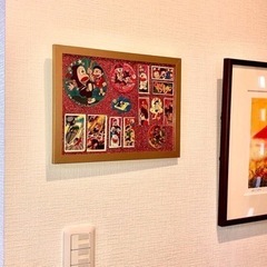 懐かしの昭和レトロなメンコを額装！忍者ハットリくん・怪物くん・オバケのQ太郎・スーパージェッター・おそ松くん・宇宙少年ソラン・鉄腕アトム・ハッスルパンチ・風のフジ丸！の画像