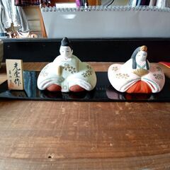 かわいいお内裏様とお雛様