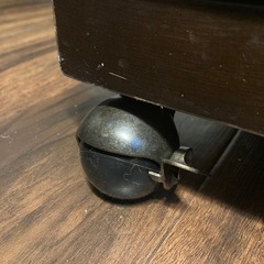 【無料】早い者勝ち！車輪付きオットマン@文化服装学院近くの画像