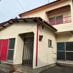赤いお家　戸建て 賃貸 一軒家　古高松南駅徒歩6分　立地良し、静...