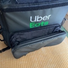 Uber eats配達用バッグの画像
