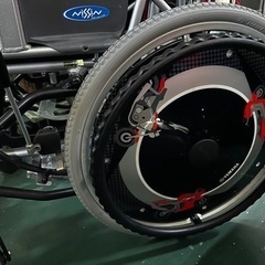 NISSIN NA-F7 自走式　車椅子　現状　中古の画像