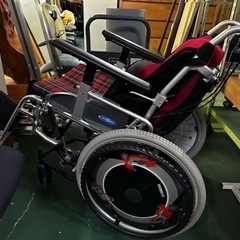 NISSIN NA-F7 自走式　車椅子　現状　中古の画像