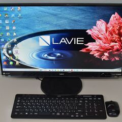 一体型パソコン 最新Windows11+office NEC DA770/G core i7-7500U/大容量HDD3TB/メモリ8GB/23.8インチ/ブルーレイ/無線内蔵/テレビ機能