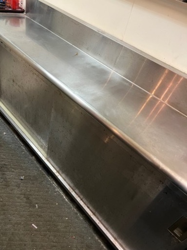 決まりました！ステンレス　作業台　食器棚
