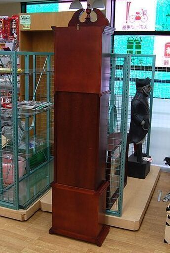 ホールクロック 高さ173.5㎝ テンプス・フギト 柱時計 棒リン 振り子時計 ゼンマイ式 Tempus Fugit 札幌市 清田区 