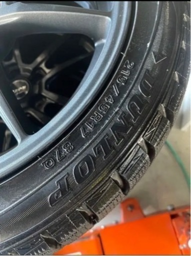 ❄️今日中に取り付け可能?‍♀️?‍♀️☃️215/45R17 ダンロップ　ウィンターマックス☃️❄️?️