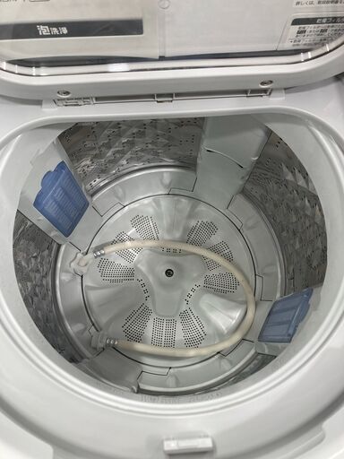 乾燥機能付き！パナソニックの縦型洗濯乾燥機です。