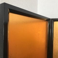 金屏風　雛人形にセットだったもの　の画像