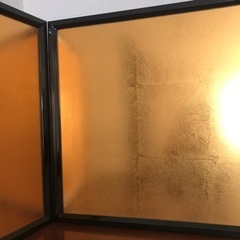 金屏風　雛人形にセットだったもの　の画像