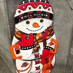 ソリ　雪スライダー　雪だるまの画像