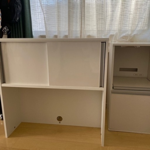 ★わららん様★ 食器棚 キッチンボード 120cm 中古