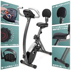 エアロバイク フィットネスバイク 心拍センサー 静か ultrasportの画像