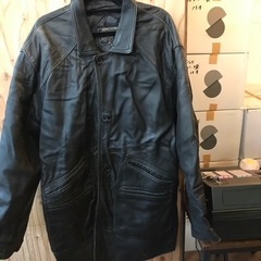 本革ハーフコート・古着