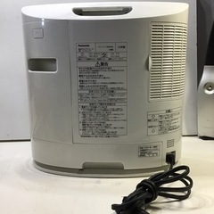 引渡済　中古　Panasonic 加湿セラミックファンヒーター　2012の画像