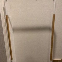 お譲り先決まりました　ニトリ　ハンガーラック　美品の画像