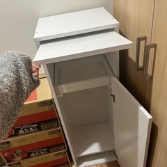 木材ゴミ箱　45Lの画像