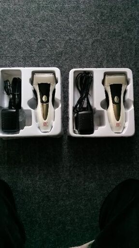 髭剃りシェーバー 未使用 2台