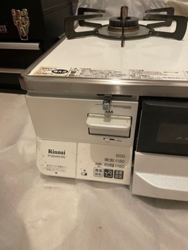 リンナイ　ガスコンロ　ラクシエ　ココットプレート付き