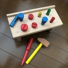 あげます　木製　子供のおもちゃ
