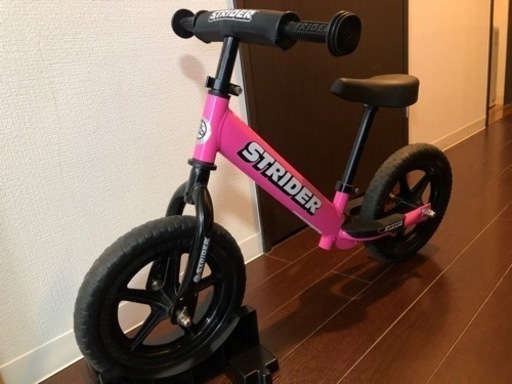 ストライダー ピンク スタンド付 STRIDER スタンド付き ピンク 12