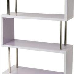 至急　本棚　収納　Ｓ字　ディスプレイラック