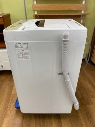 I422 ★ SHARP ★ 洗濯機 （6.0㎏）★ 2021年製 ⭐動作確認済 ⭐クリーニング済