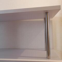 至急　本棚　収納　Ｓ字　ディスプレイラックの画像