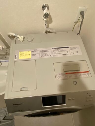 引き受け者さまご調整済み【購入時の半額】panasonicドラム式洗濯機 